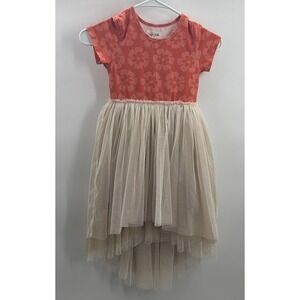 Taylor Joelle Disney Inspired Moana Dress Tulle Princess Girls Size 6 Flower